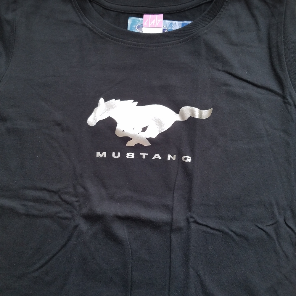 Ford licensed Mustang Pony t-shirt for women.